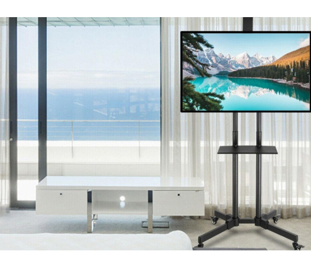 Techly Mobilny stojak do tv 37-70 cali 50kg, dwie półki - 1584932 - zdjęcie 6
